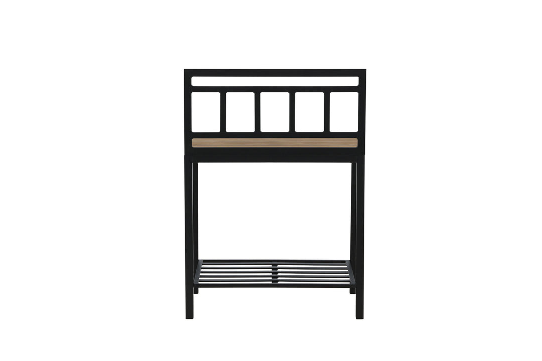 Venture Home Mexico Outdoor Kitchen - Middle part (woh) - Black Alu / Teak