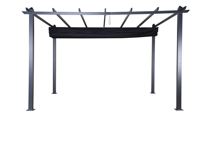 Venture Home Lazio Pergola - Black Alu / Black Fabric