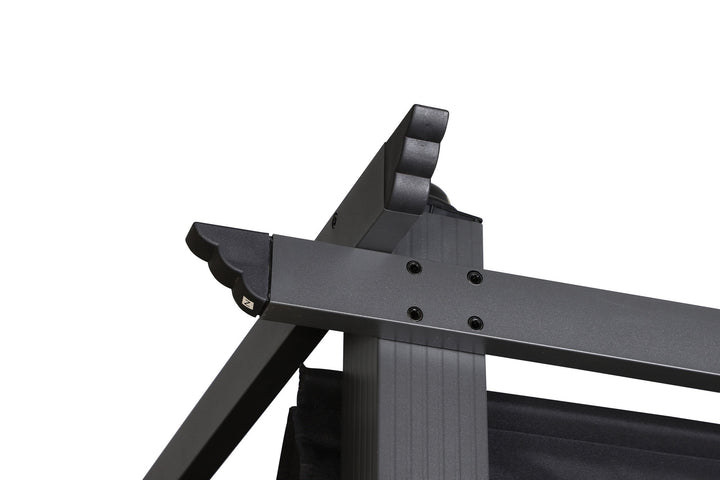 Venture Home Lazio Pergola - Black Alu / Black Fabric