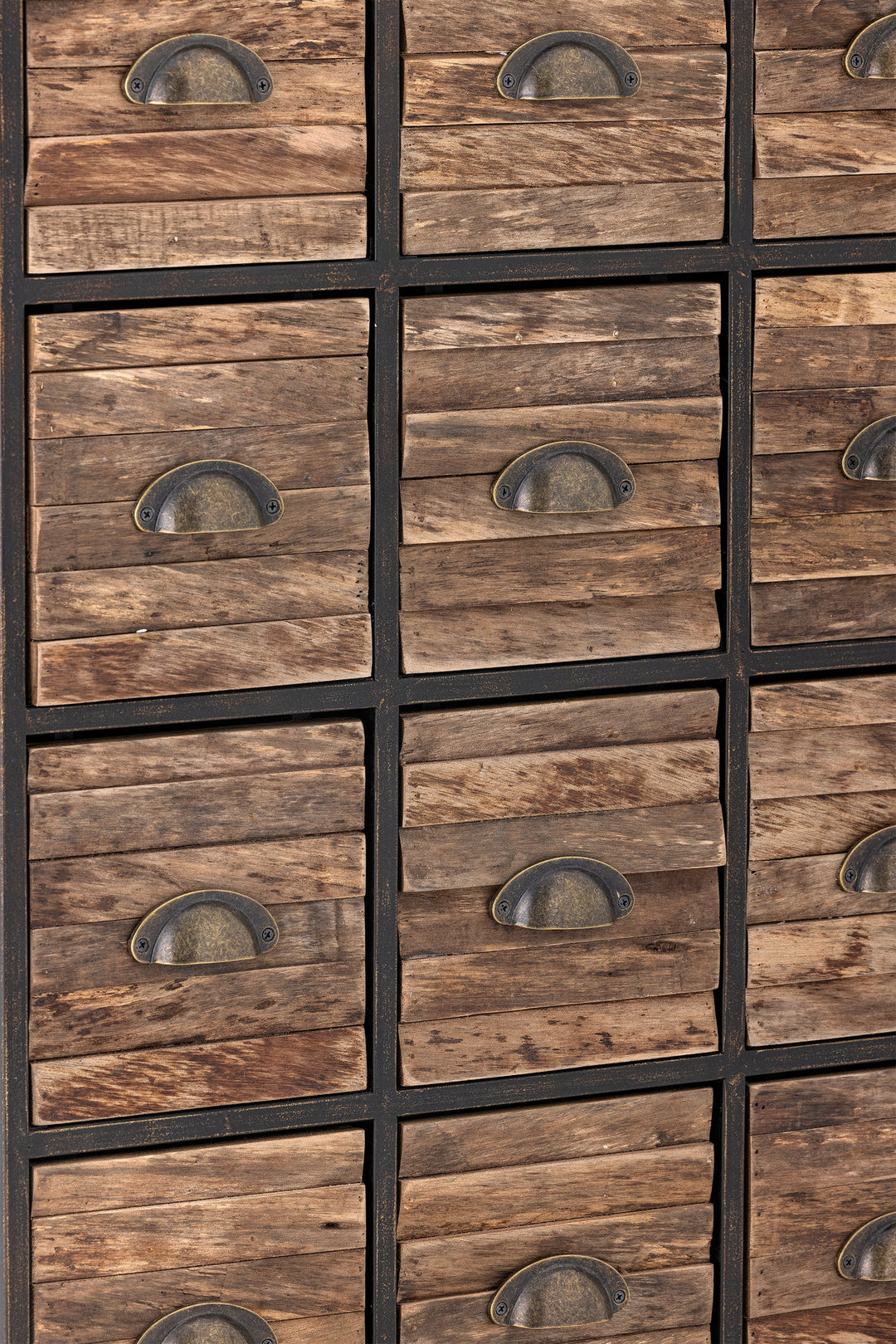 Creative Collection Matteo Kommode, Sort, Metal