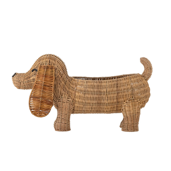 Bloomingville MINI Palle Kurv, Brun, Rattan