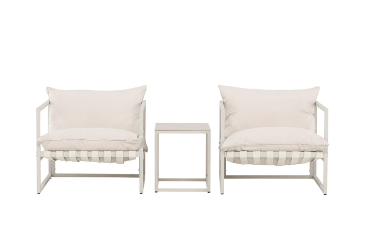 Venture Home Messina Lounge Set - Beige/Beige