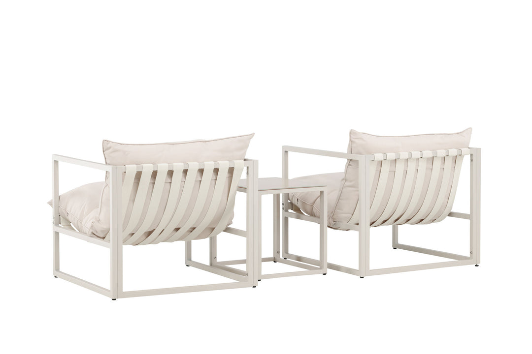 Venture Home Messina Lounge Set - Beige/Beige