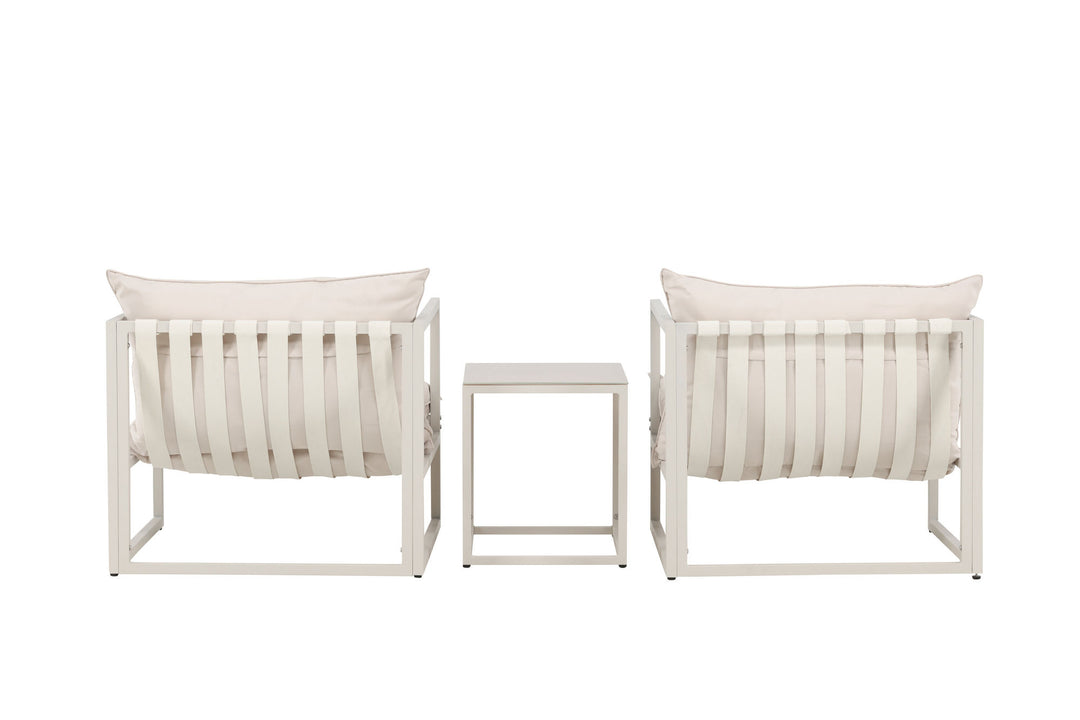 Venture Home Messina Lounge Set - Beige/Beige
