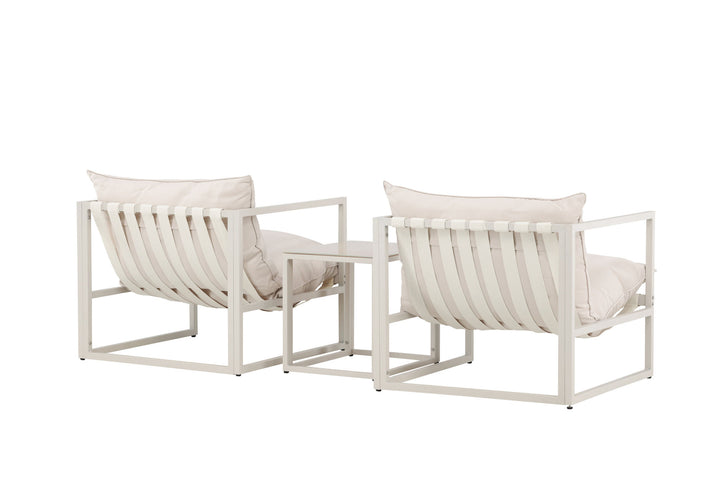 Venture Home Messina Lounge Set - Beige/Beige