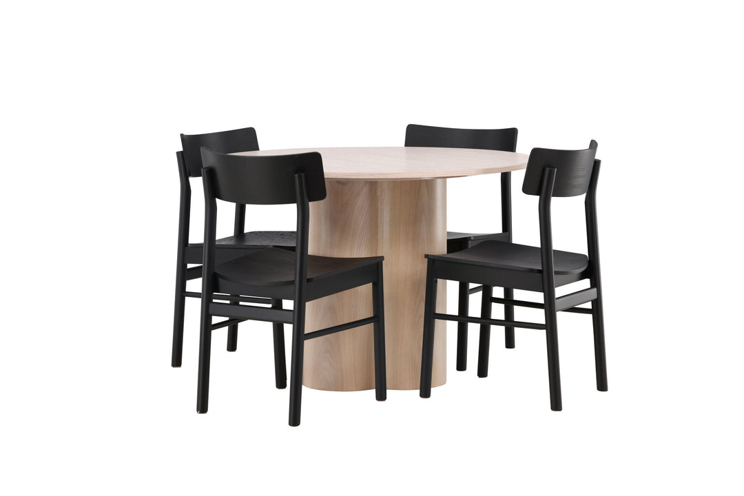 Venture Home OliviaDiningTable-WhiteWashVeneer+MontrosDiningChair-Natural/NaturalRubberwood_4