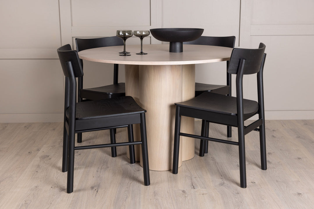 Venture Home OliviaDiningTable-WhiteWashVeneer+MontrosDiningChair-Natural/NaturalRubberwood_4
