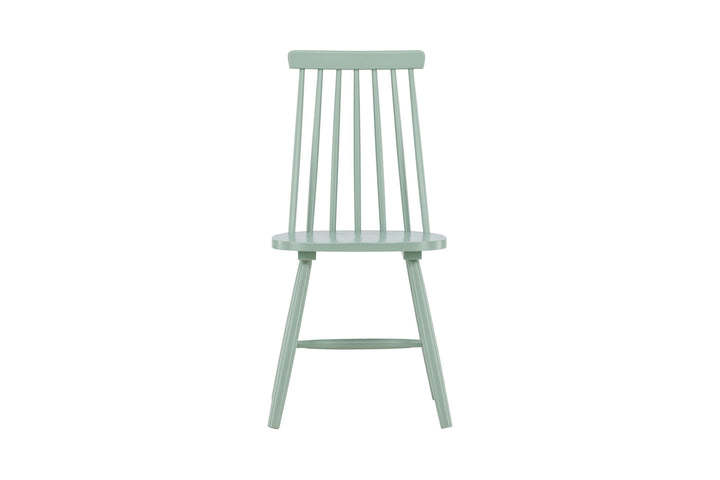 Venture Home Lönneberga Dining Chair 2-pack - Green / Green Solid Rubber Wood