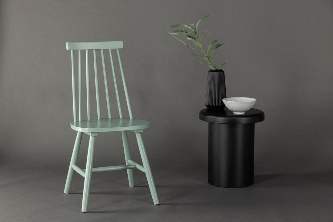 Venture Home Lönneberga Dining Chair 2-pack - Green / Green Solid Rubber Wood