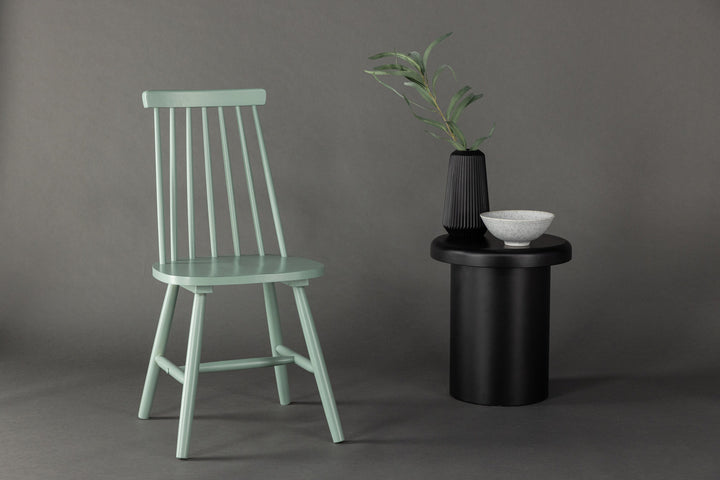 Venture Home Lönneberga Dining Chair 2-pack - Green / Green Solid Rubber Wood