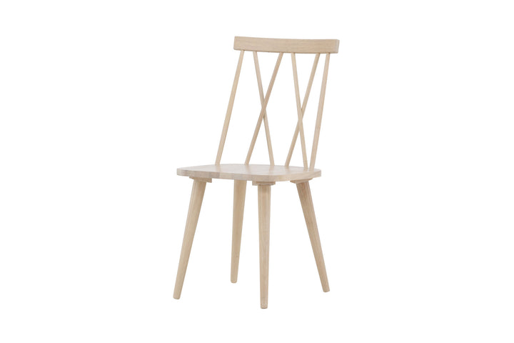 Venture Home Mariette Dining Chair 2-pack - Whitewash / Whitewash Solid Rubber Wood