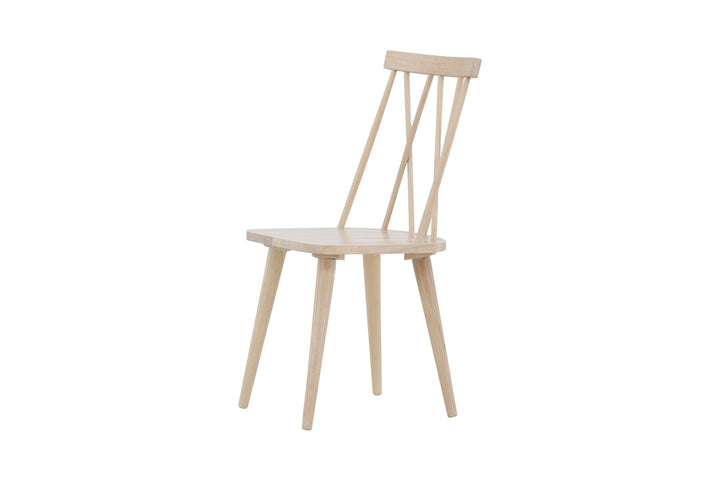 Venture Home Mariette Dining Chair 2-pack - Whitewash / Whitewash Solid Rubber Wood