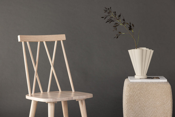 Venture Home Mariette Dining Chair 2-pack - Whitewash / Whitewash Solid Rubber Wood