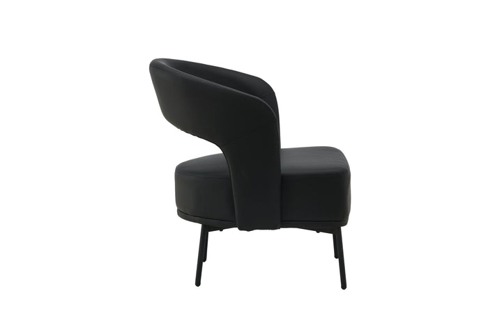 Venture Home Mundo Single Sofa - Black / Black TP
