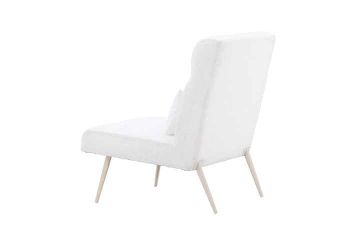 Venture Home Bloom Single Sofa - Whitewash / White Teddy