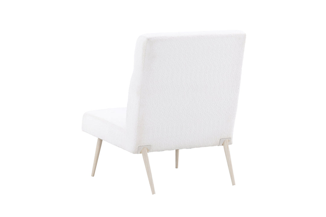 Venture Home Bloom Single Sofa - Whitewash / White Teddy
