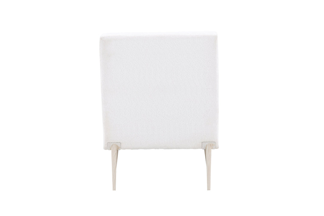 Venture Home Bloom Single Sofa - Whitewash / White Teddy