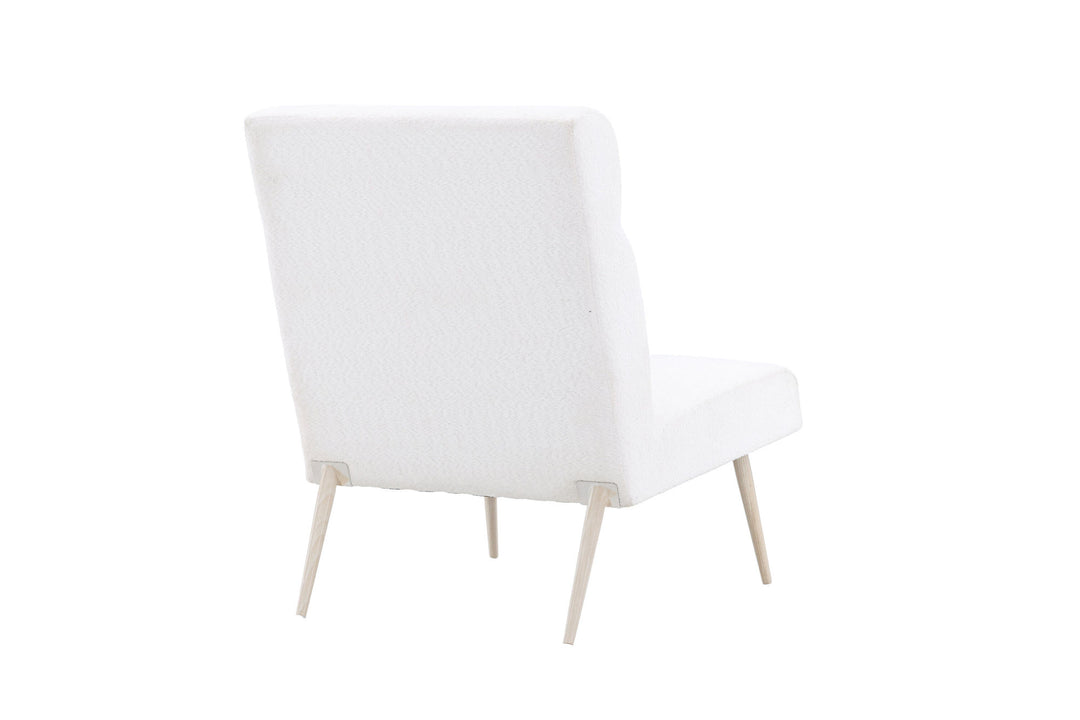 Venture Home Bloom Single Sofa - Whitewash / White Teddy