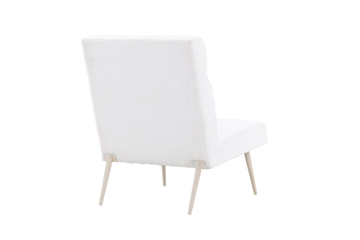 Venture Home Bloom Single Sofa - Whitewash / White Teddy