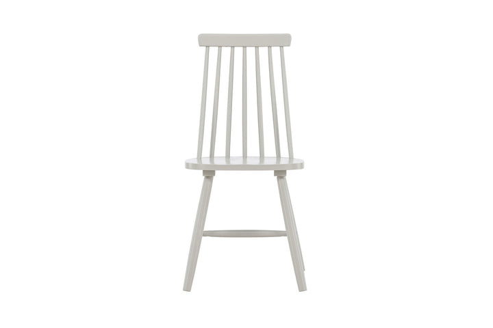 Venture Home Lönneberga Dining Chair 2-pack - Light Grey / Light Grey Solid Rubber Wood