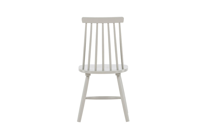 Venture Home Lönneberga Dining Chair 2-pack - Light Grey / Light Grey Solid Rubber Wood