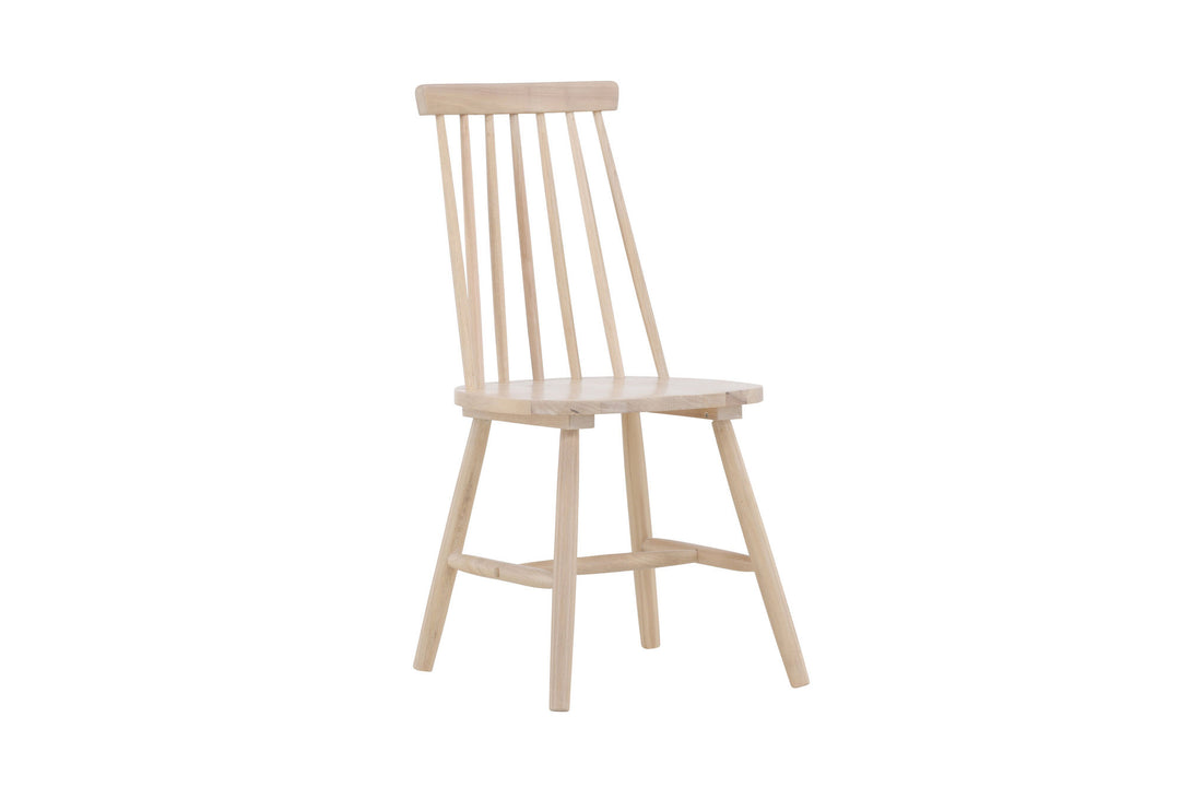 Venture Home Lönneberga Dining Chair 2-pack - Whitewash / Whitewash Solid Rubber Wood
