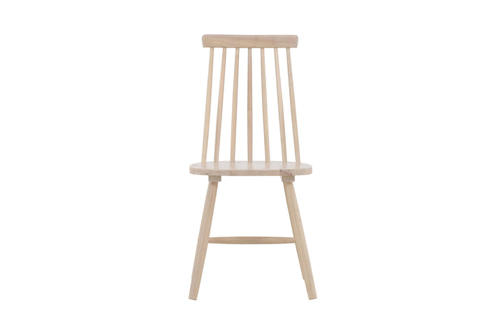 Venture Home Lönneberga Dining Chair 2-pack - Whitewash / Whitewash Solid Rubber Wood