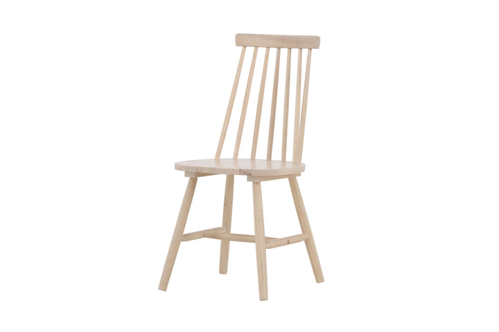 Venture Home Lönneberga Dining Chair 2-pack - Whitewash / Whitewash Solid Rubber Wood