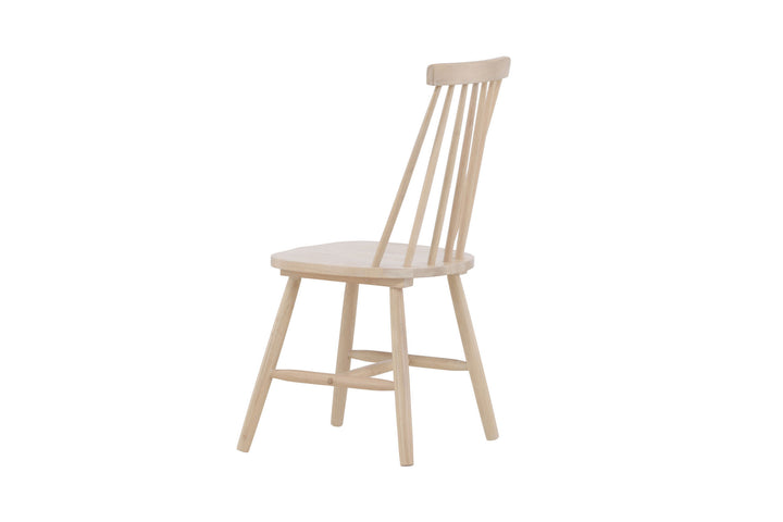 Venture Home Lönneberga Dining Chair 2-pack - Whitewash / Whitewash Solid Rubber Wood