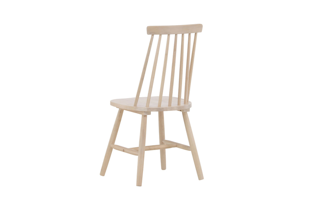 Venture Home Lönneberga Dining Chair 2-pack - Whitewash / Whitewash Solid Rubber Wood