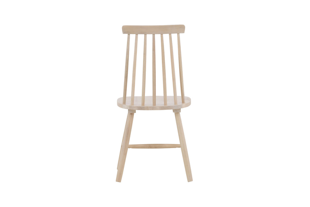 Venture Home Lönneberga Dining Chair 2-pack - Whitewash / Whitewash Solid Rubber Wood
