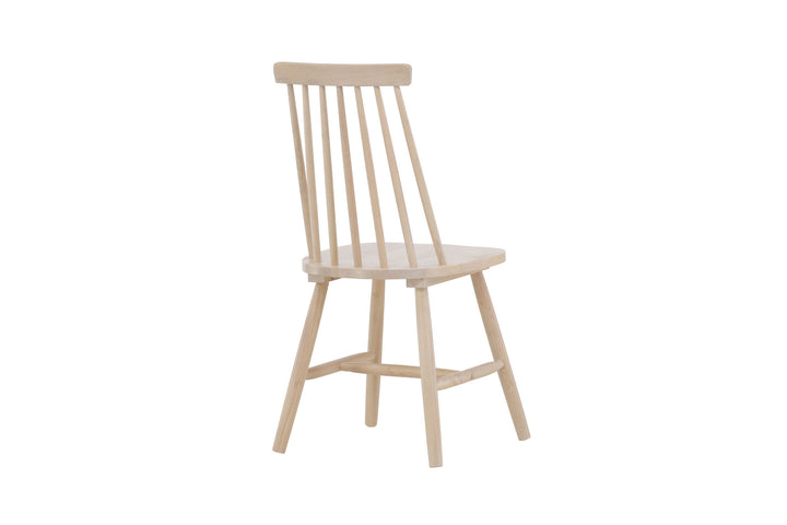 Venture Home Lönneberga Dining Chair 2-pack - Whitewash / Whitewash Solid Rubber Wood