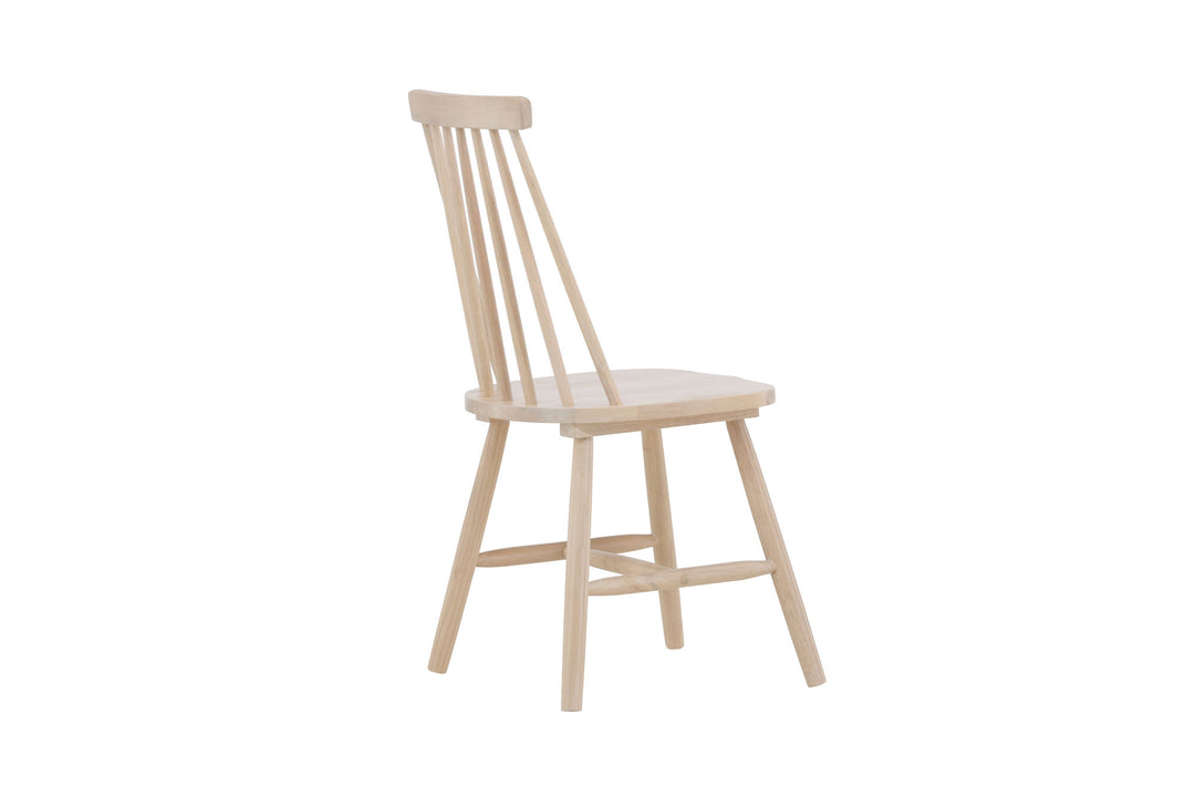 Venture Home Lönneberga Dining Chair 2-pack - Whitewash / Whitewash Solid Rubber Wood