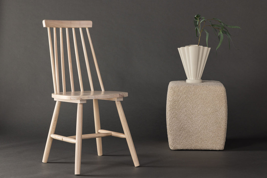 Venture Home Lönneberga Dining Chair 2-pack - Whitewash / Whitewash Solid Rubber Wood