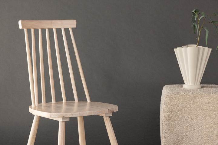 Venture Home Lönneberga Dining Chair 2-pack - Whitewash / Whitewash Solid Rubber Wood
