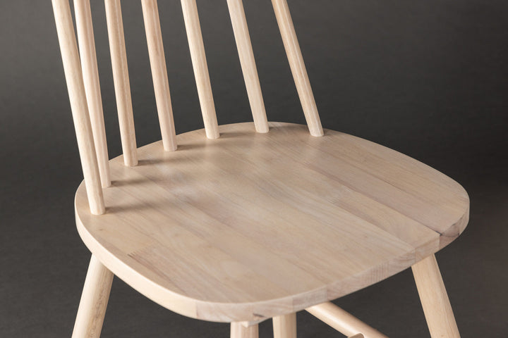 Venture Home Lönneberga Dining Chair 2-pack - Whitewash / Whitewash Solid Rubber Wood