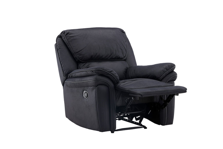 Venture Home Saranda Recliner Chair - / Black Microfibre