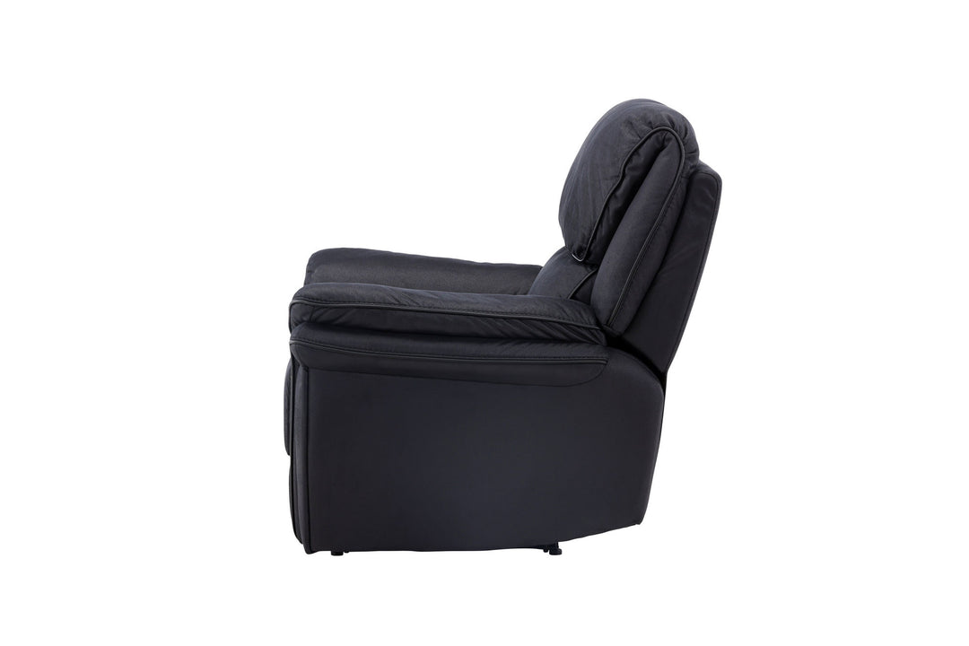 Venture Home Saranda Recliner Chair - / Black Microfibre