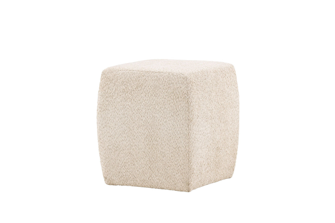 Venture Home Neapel Pouf - Beige / Beige Boucle
