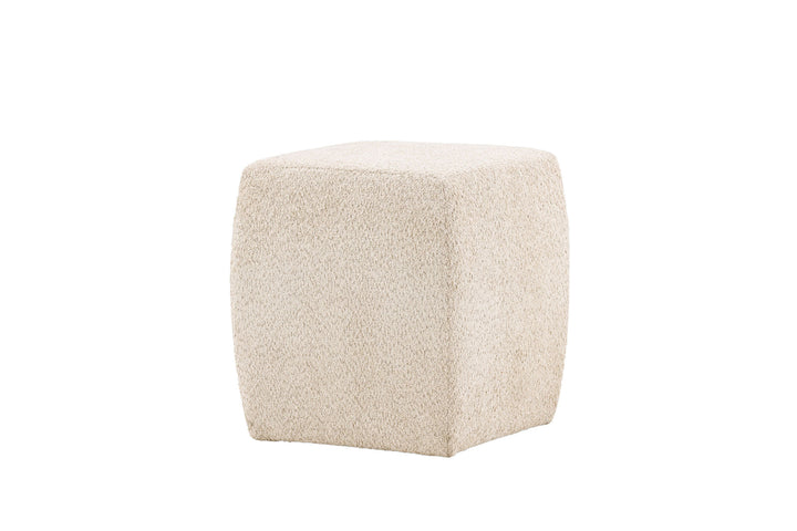 Venture Home Neapel Pouf - Beige / Beige Boucle