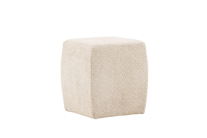 Venture Home Neapel Pouf - Beige / Beige Boucle