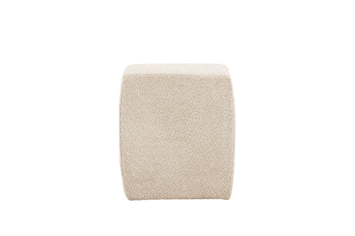 Venture Home Neapel Pouf - Beige / Beige Boucle