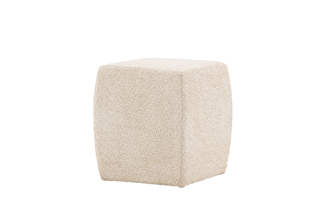 Venture Home Neapel Pouf - Beige / Beige Boucle