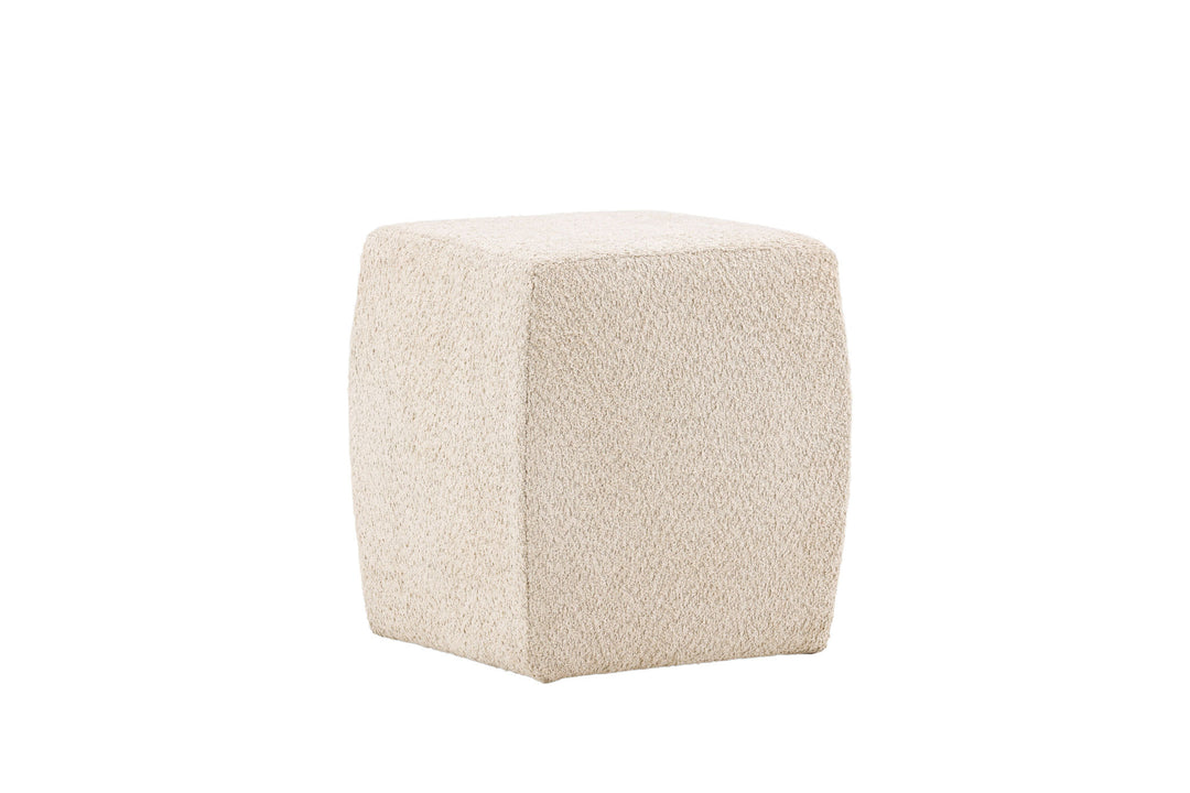 Venture Home Neapel Pouf - Beige / Beige Boucle