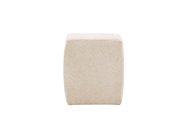 Venture Home Neapel Pouf - Beige / Beige Boucle