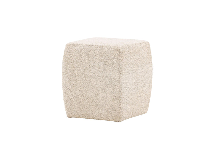 Venture Home Neapel Pouf - Beige / Beige Boucle