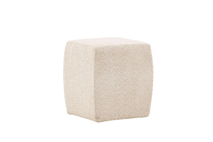 Venture Home Neapel Pouf - Beige / Beige Boucle