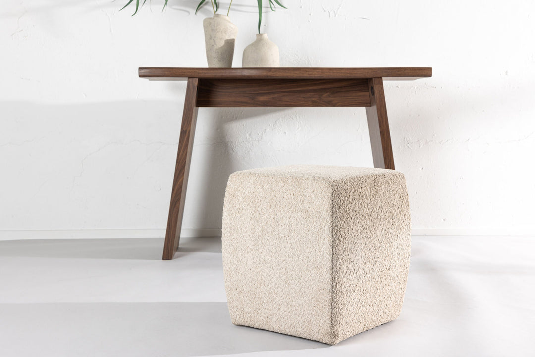 Venture Home Neapel Pouf - Beige / Beige Boucle