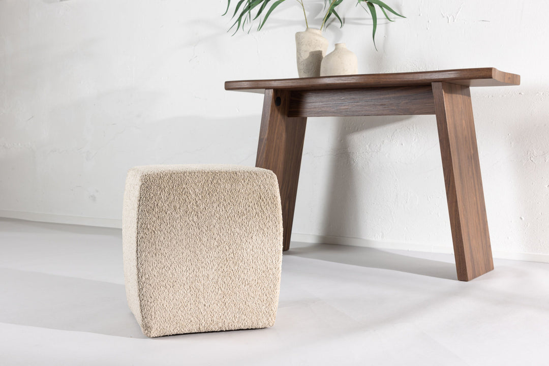 Venture Home Neapel Pouf - Beige / Beige Boucle