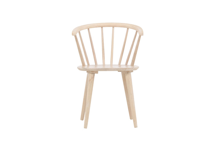 Venture Home Bobby Dining Chair 2-pack - Whitewash / Whitewash Solid Rubber Wood